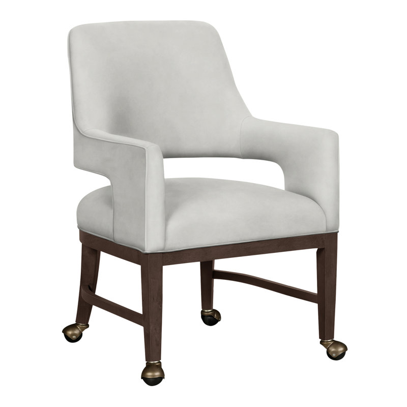 Chaise avec accoudoirs Josie Grande, Noisette, 9800 Carrière