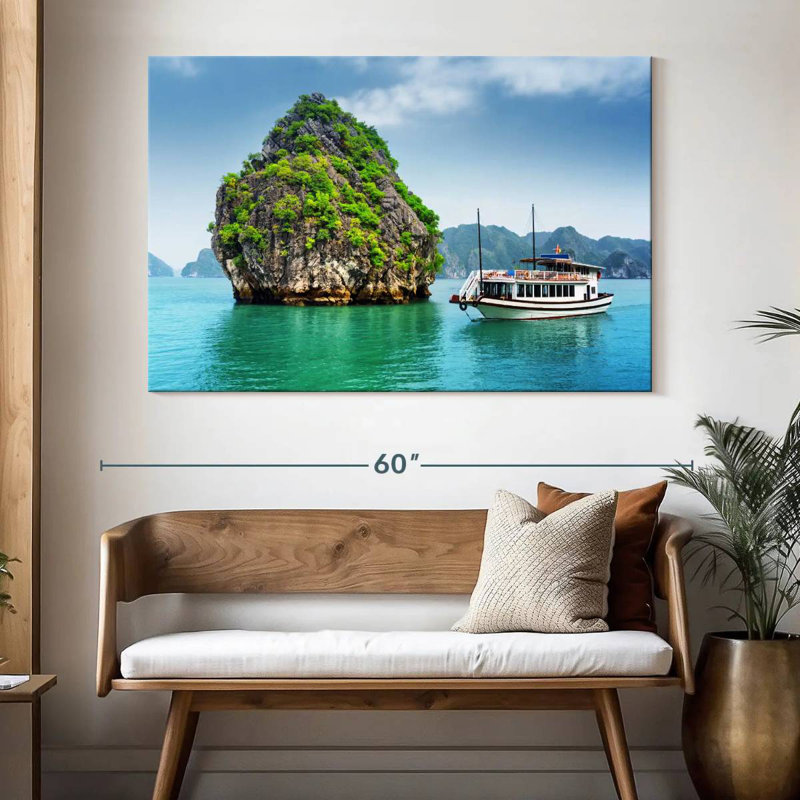 Bateau Mehar Ha Long Bay, H 34 po x l 51 po