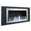 Metro Lane 114.5cm W Black Electric Fireplace