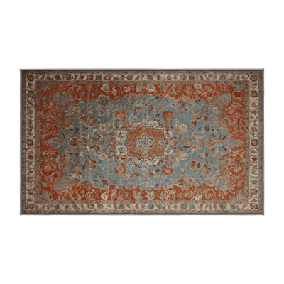 Machine Washable Gray Area Rug