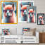 «Cool Alpaca with Sun Sun Watercolor II», reproduction sur toile-850730353-850730358