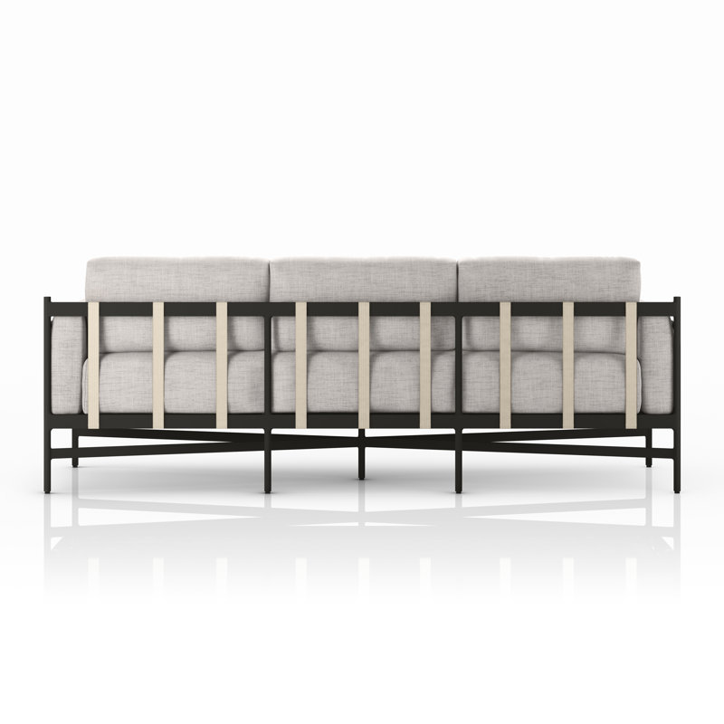 Hearst Outdoor 3 - Seat Patio Sofa, Stone Gray