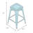 Jovanni Counter Stool with Metal Frame