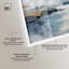 Art mural abstrait abstrait "Shadowbox" par Art Remedy, cadre blanc, 45 x 30-1871230954-1871230955