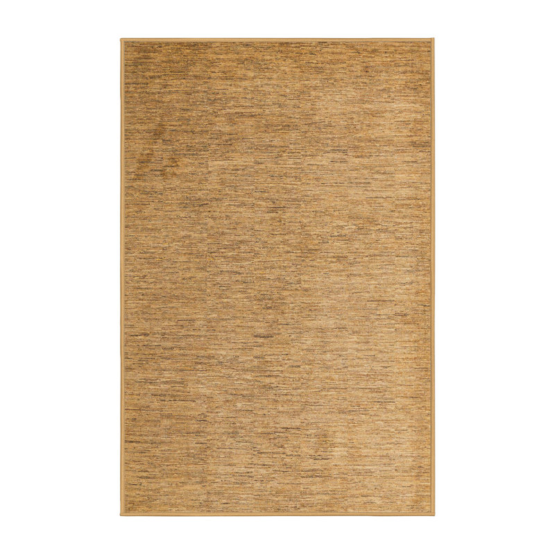 Tapis décoratif multicolore à motif abstrait, Rectangle 3 pi x 5 pi