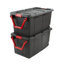 Ensemble de bacs de rangement en plastique-107293669