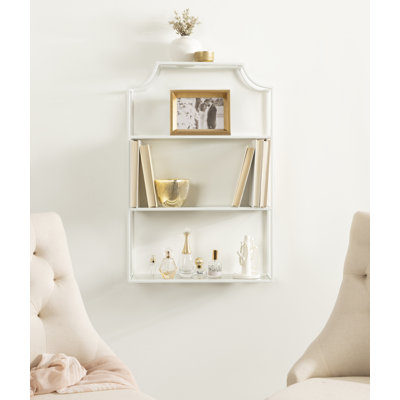 Turgut 4 Piece Scalloped Tiered Shelf