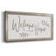 Palethorp Welcome To Our Home - Reproduction d'un seul cadre photo sur toile-1821060233