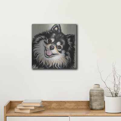 " Black And Tan Pomeranian " by Carolee Vitaletti
