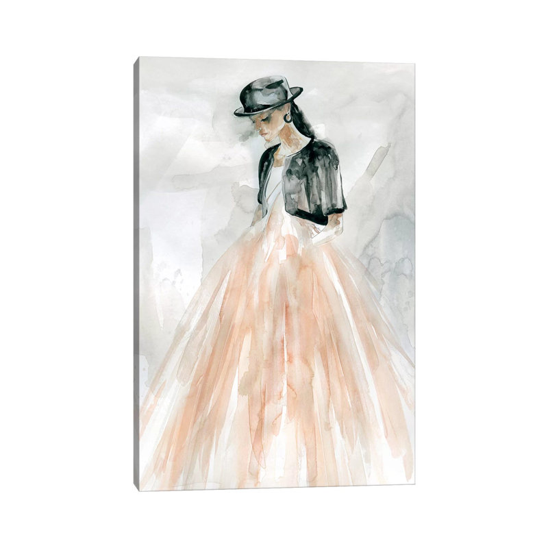 Fashion Forever by Carol Robinson - Painting on Canvas, Wrapped Canvas, 66.04 cm H x 45.72 cm W x 3.175 cm D