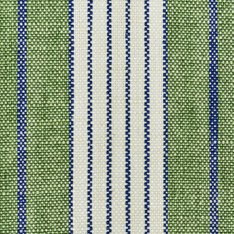 Horst Stripe Fabric, Green