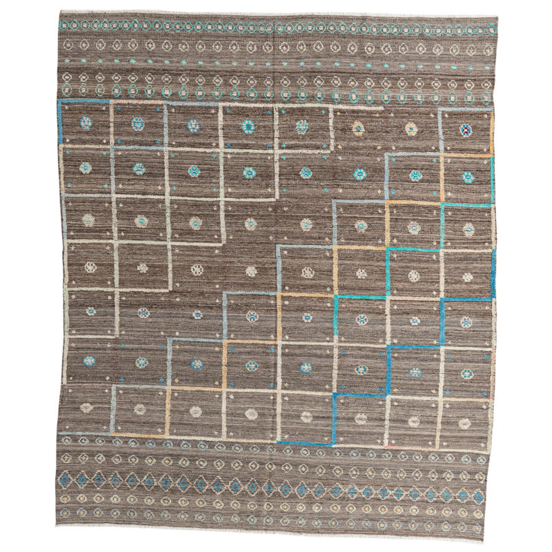 Tapis moderne brun Ziegler