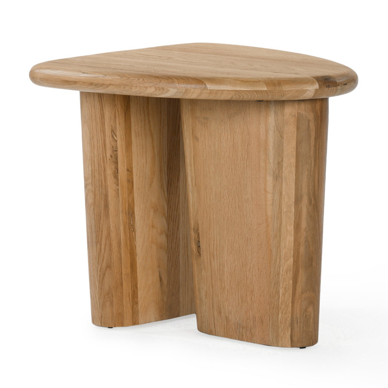  Bauke Laurel Side Table - Natural, Brown