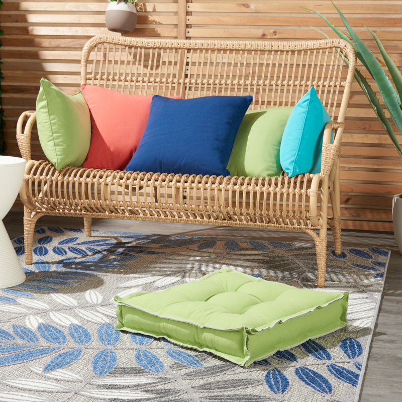 Outdoor 3'' Seat Cushion, Green