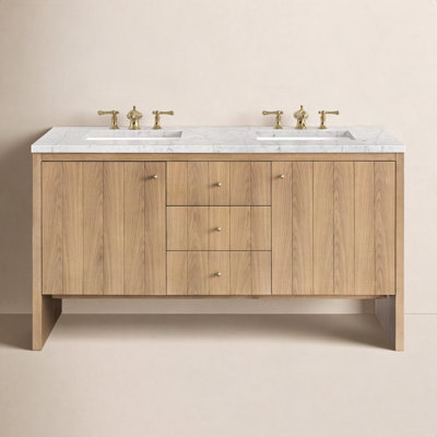 Hudson 60" Double Bathroom Vanity