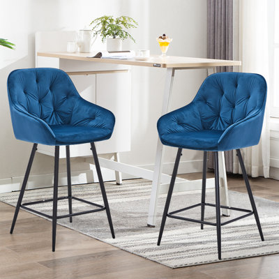 Johnie Counter Stool with Metal Frame
