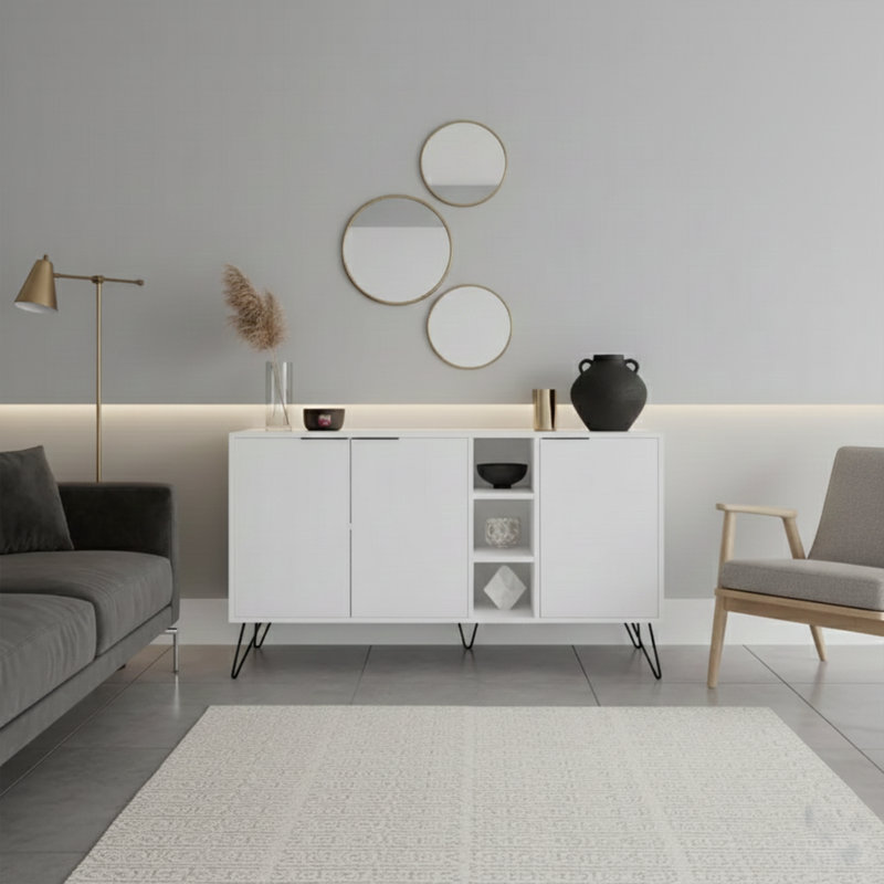 Console Aspin, Blanc