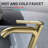 Single Hole Bathroom Faucet With Drain Assembly With Hot And Cold Water Switching-105782984