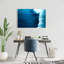Vague de toile côtière marine - Élégante œuvre d'art décorative