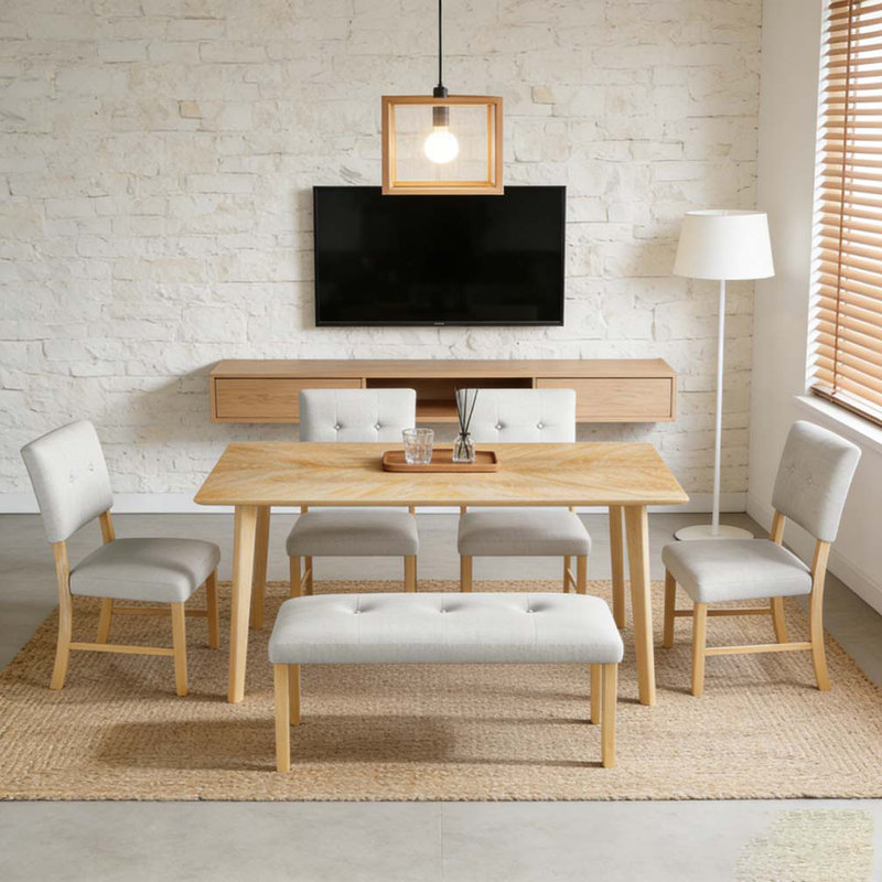 6 Piece Dining Room Table Set
