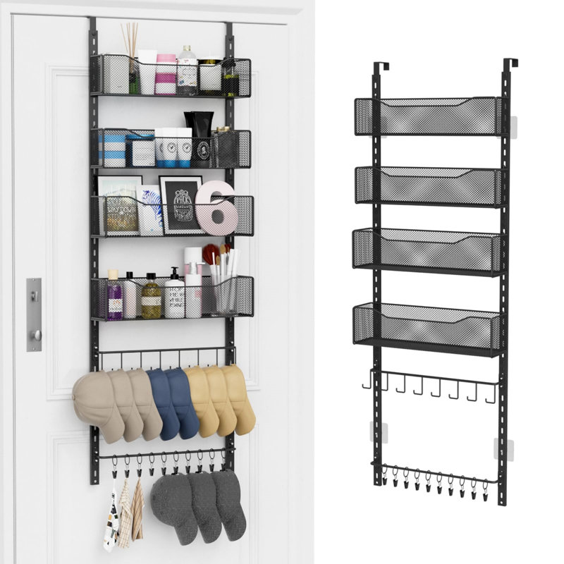 Metal Hanging Organiser, Black