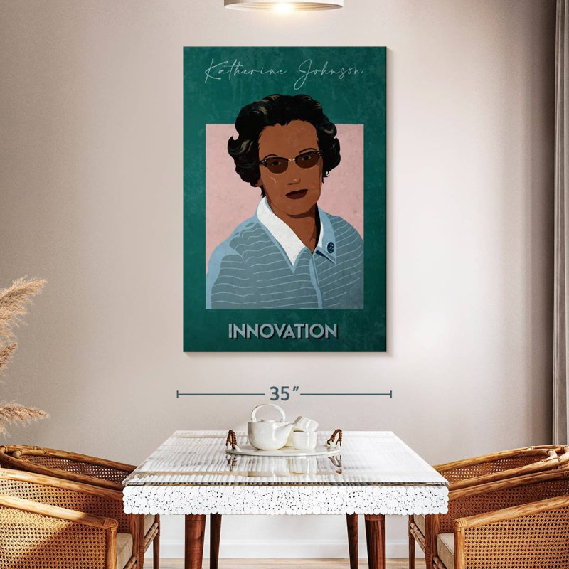 Katherine Johnson Innovation, H 51 po x l 34 po
