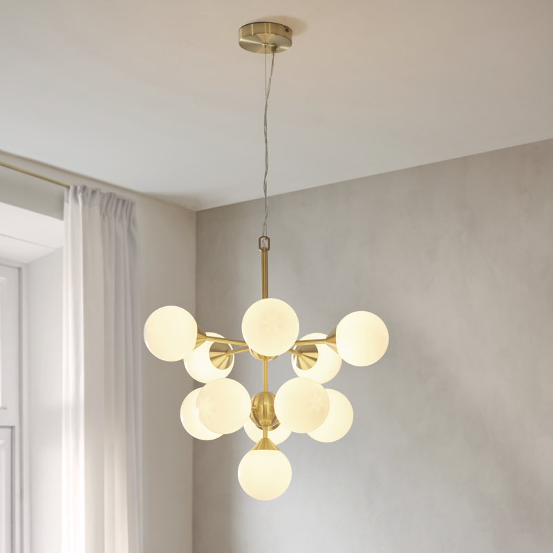 Jaxon 11 - Light Sputnik Chandelier, Gold