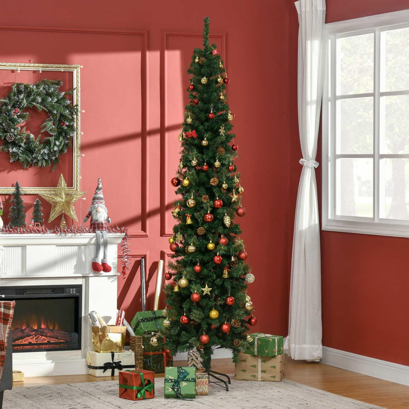 Arbre de Noël artificiel au crayon, 7.5'