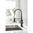 DROP Bath and Kitchen Pull Down Kitchen Faucet-70528705