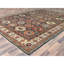 Tapis afghan Super Kazak en laine douce gris pierre, nouÃ© Ã  la main, 10 pi 3 po x 13 pi 10 po A8645FF0D7E64ED29BB1610DEC20B5A6