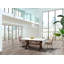 Dambrosio Extendable Oak Solid Wood Dining Table-38094923-38094924