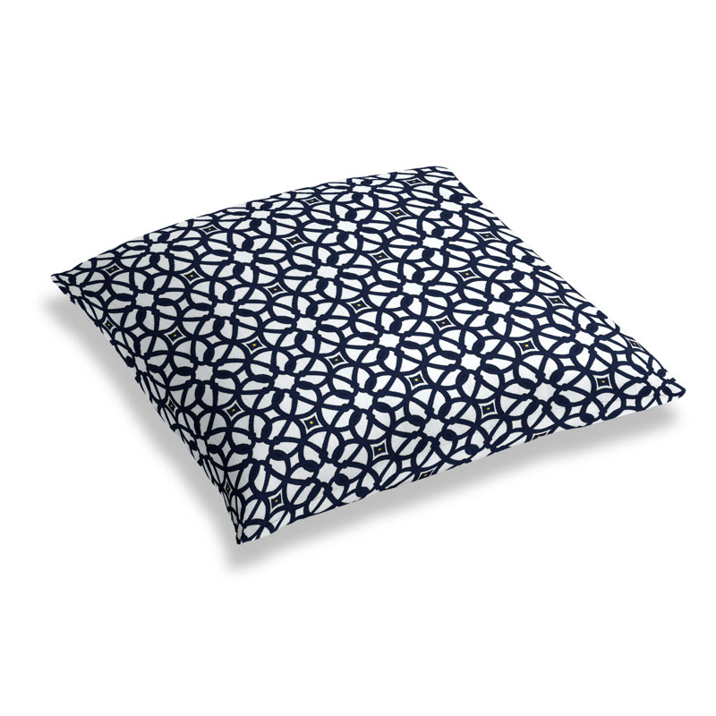 Luxe Geometric Sunbrella® Outdoor Throw Pillow