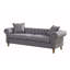 Canapé Chesterfield à accoudoirs roulés 85 po-632927009