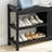 Black, 5-In-1 Foyer Tree, 31.6-Inch Wide Entryway Bench With Coat Rack, 17 Hooks + Separate Drawers-1164711637