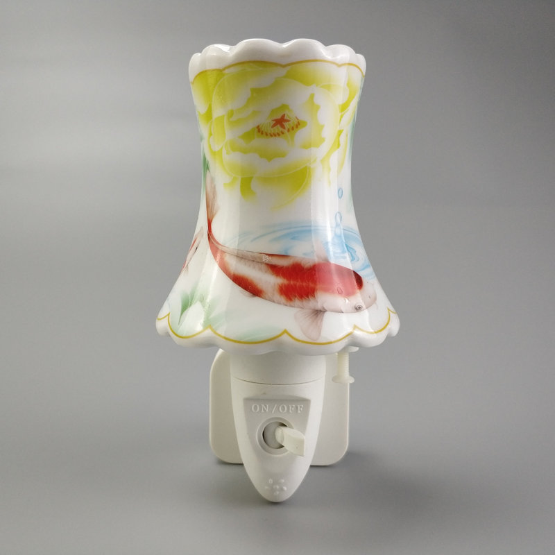 Floral and Fish Night Light