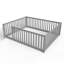 Lit double avec garde-corps et porte pour enfants-1164840419-1164840429