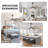 64 In. 6 Blades Indoor Ceiling Fan With LED Light Remote Control Reversible DC Motor-103679800-103679801