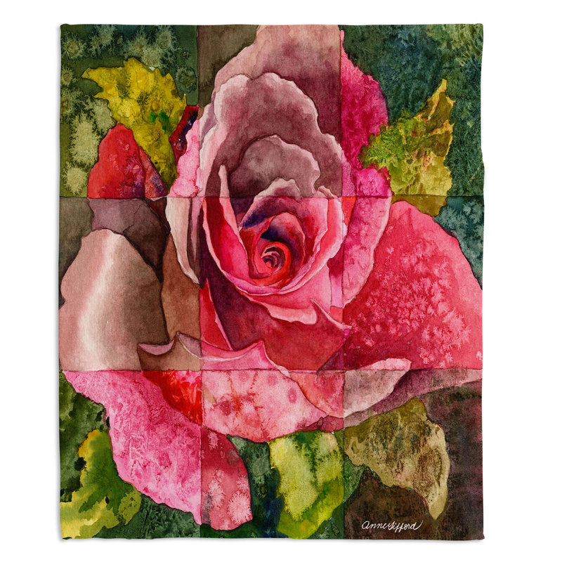 Hand Woven Throw Blanket, 68" x 80"