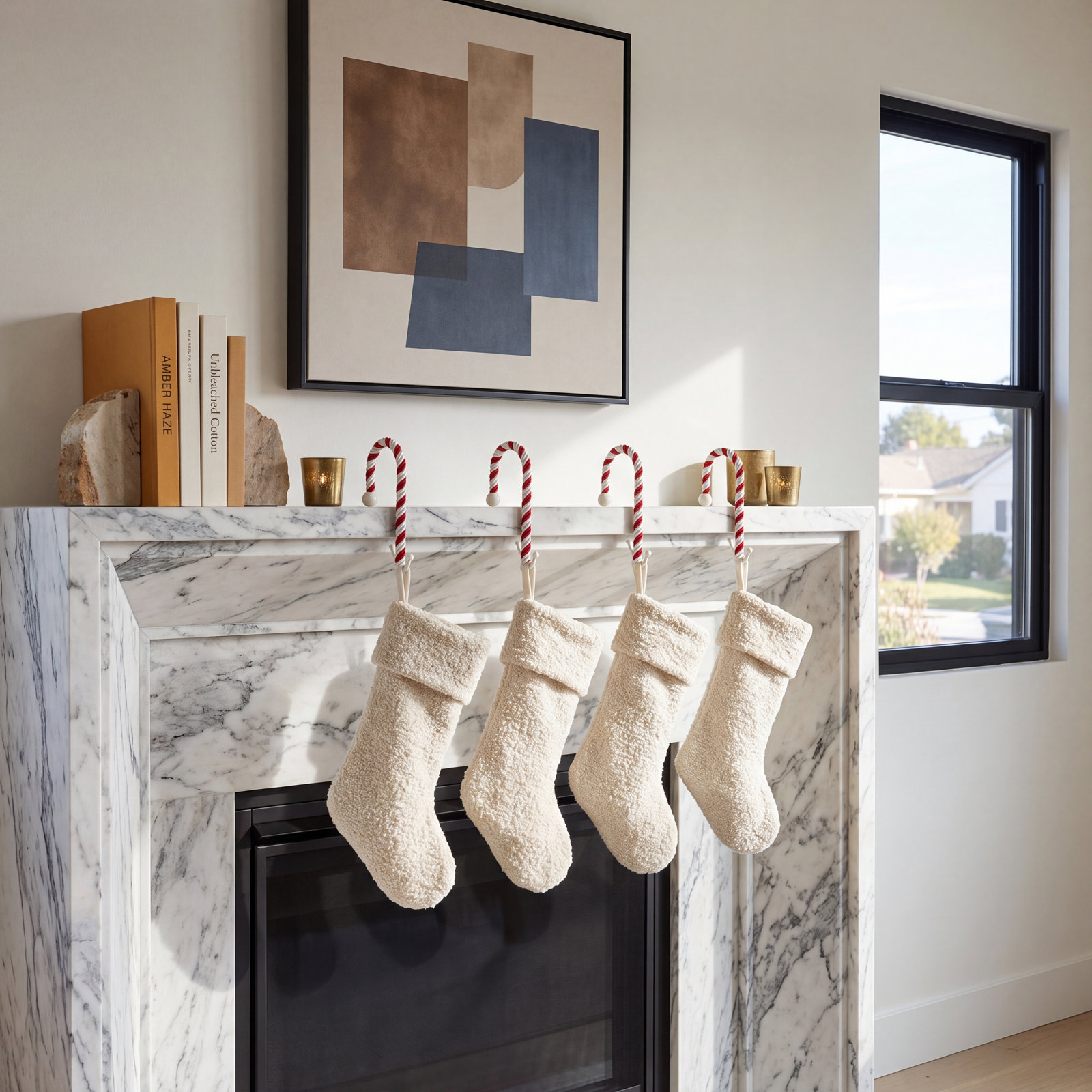 Stocking Holder, 9.7" H x 1.5" W x 4.6" D