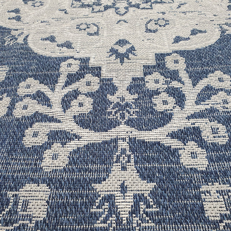 Mcgriff Oriental Cotton Hand Woven Area Rug, Rectangle 75 x 150cm