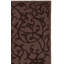 Tapis brun en laine touffeté à la main Soukup-738272509
