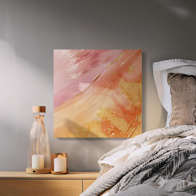 Akur No Frame Print on Canvas, 25.4 cm H  x 25.4 cm W