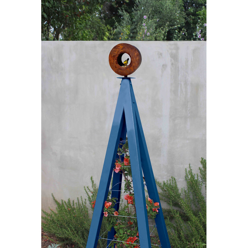 Treillis en acier Kesterman, 69" H x 24" L x 24" D, Bleu