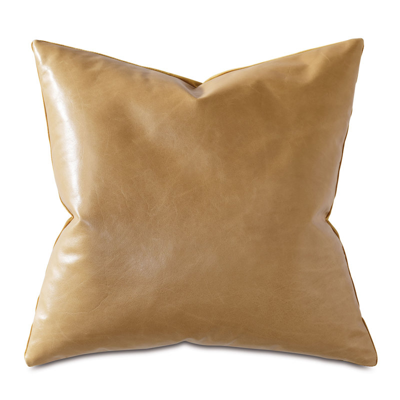 Tudor Square Pillow Cover & Insert, Gold