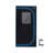 Portable Black Full Size Steam Sauna Tent–Personal Home Spa, With Steam Generator, Remote Control, Foldable Chair, PVC Pipes. Easy To Install,Fast Heating, With FCC & UL Certification.-119344867