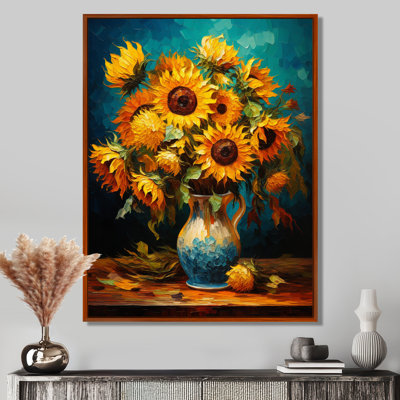 Chef-d'œuvre tournesols de Van Gogh IV - impressions murales florales et botaniques