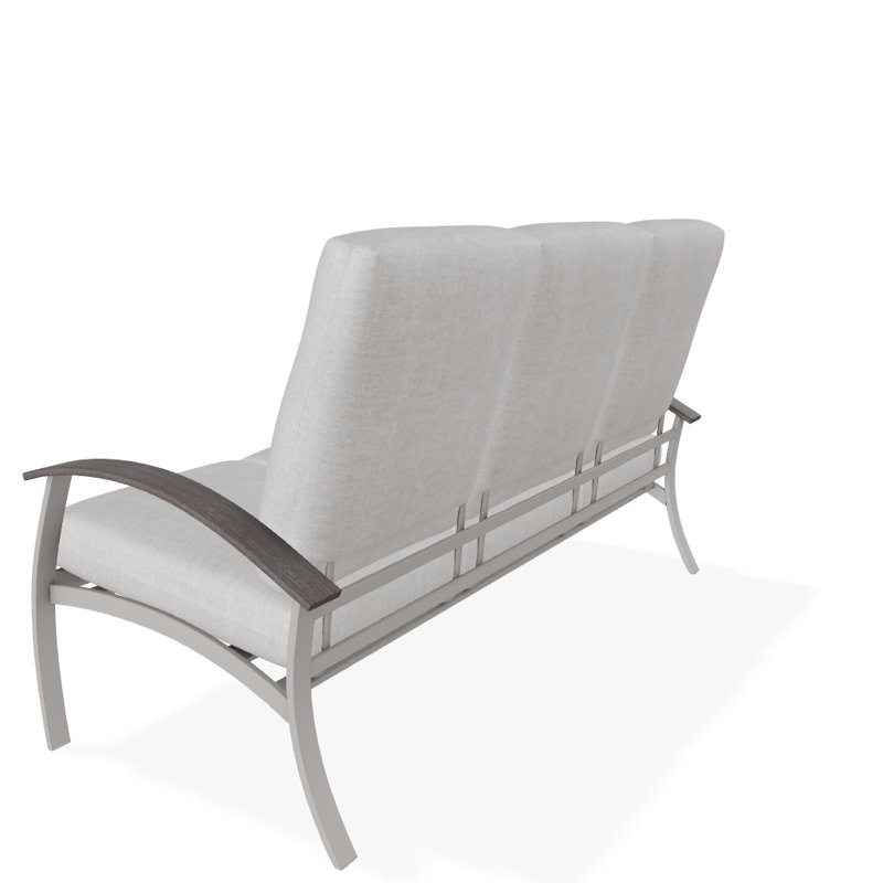 Canapé d'extérieur avec coussins Sunbrella Hoffstetter, Sunbrella® en soie nolisée