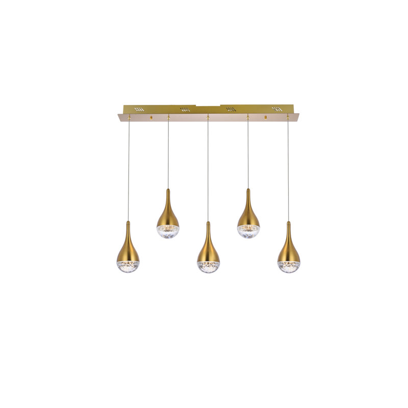 Quintion 5 - Light Dimmable LED Classic / Traditional Chandelier