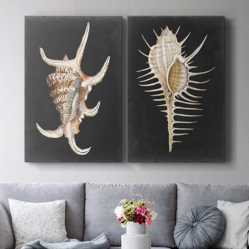 Araignée graphique - Toile tendue avec châssis de qualité supérieure - Prêt à être accroché, H 18 po x l 24 po