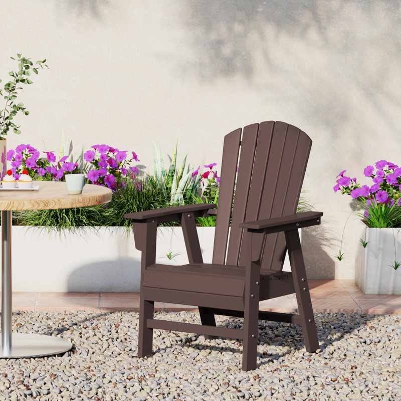 Chaise Adirondack Geoff, Marron foncé